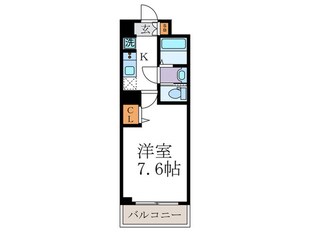 キンブリッジ京都千本丸太町の物件間取画像